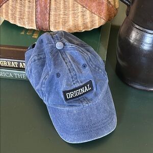 Original Blue Denim Baseball Cap